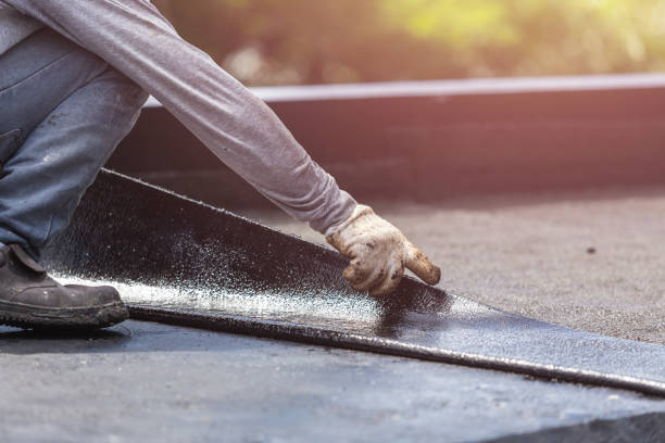 Professional Crawl Space Encapsulation technician working in New Castle, KY